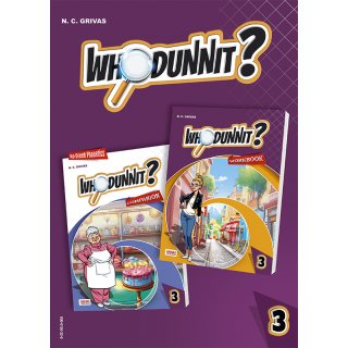 WHODUNNIT? 3 WORKBOOK & NO GREEK PHONETICS COMPANION STUDENT'S SET