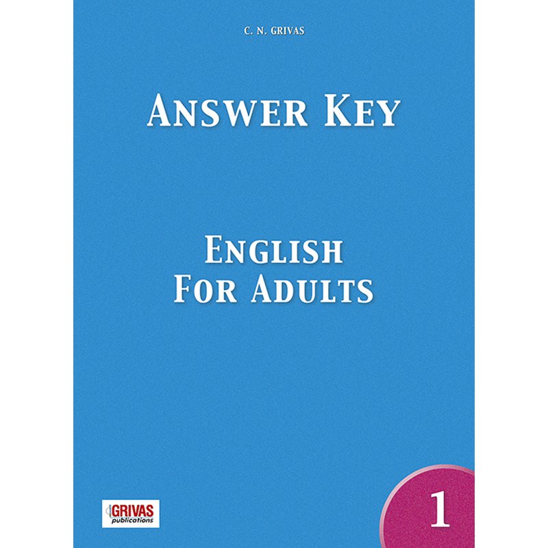 ENGLISH FOR ADULTS 1 ANSWER KEY