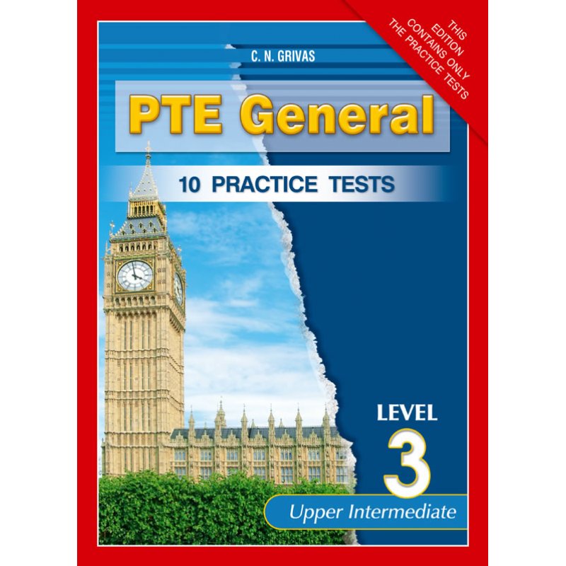 NEW PTE 3 PRACTICE TESTS STUDENT'S