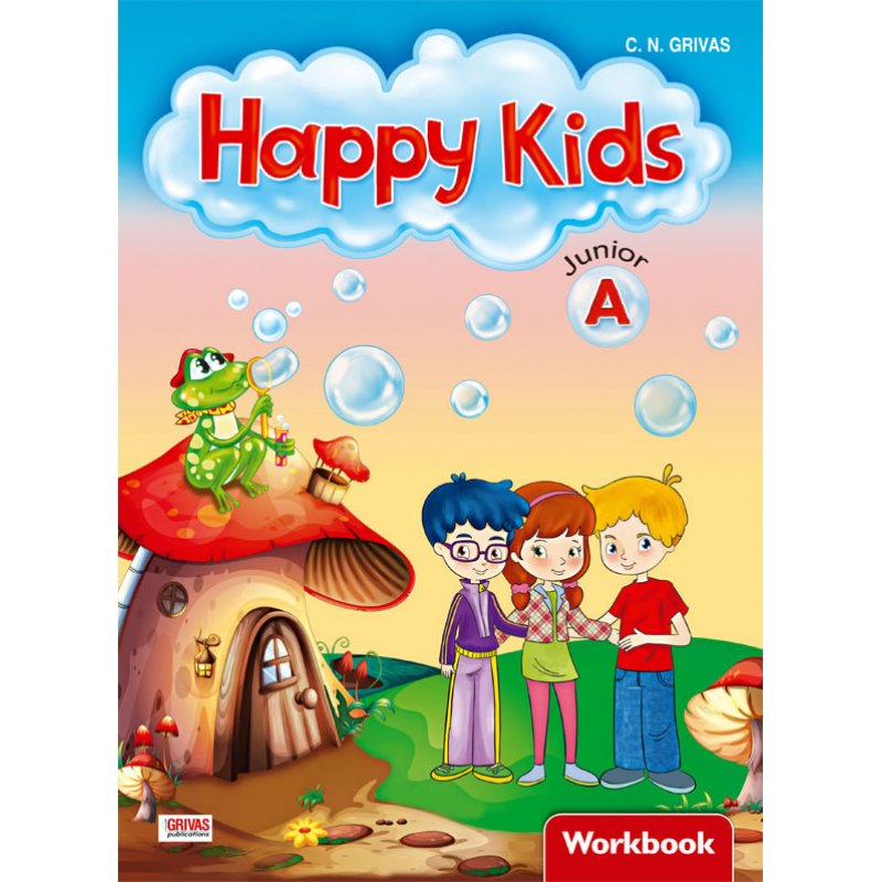 HAPPY KIDS JUNIOR A' WORKBOOK & WORDS & GRAMMAR SB SET